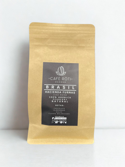 Brasil Hacienda Furnas Peaberry 250gr